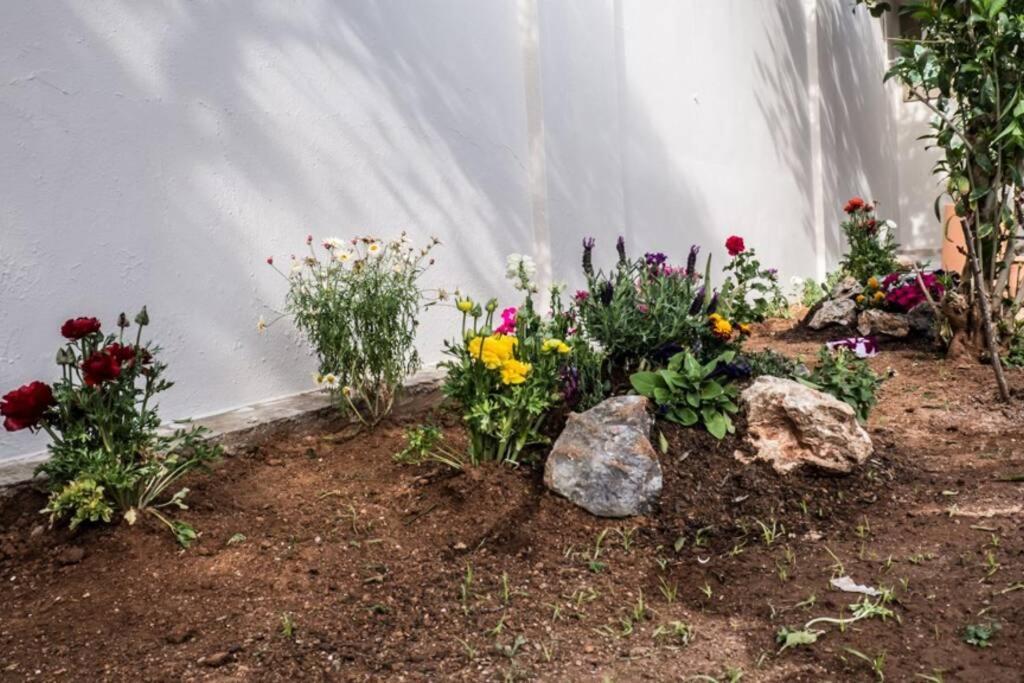Ferienwohnung Beautiful House With Garden Nea Alikarnassos Exterior foto